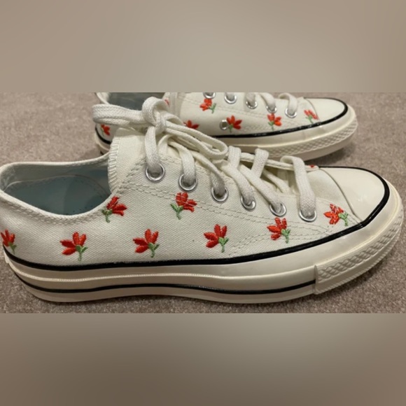 Chuck 70 bright Egret/Poppy/black low top (FINAL PRICE) - Picture 3 of 15